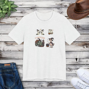 Soft Jersey Short Sleeve Tee Halloween Farm Animals Dipaliz - T-shirts