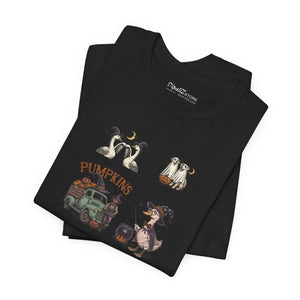Soft Jersey Short Sleeve Tee Halloween Farm Animals Dipaliz - T-shirts
