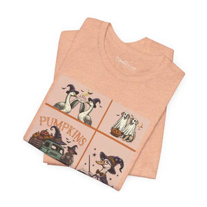 Halloween Farm Animals Unisex Jersey Short Sleeve Tee - Dipaliz - T-shirts