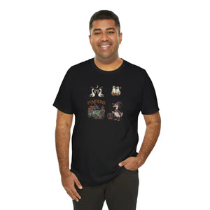 Soft Jersey Short Sleeve Tee Halloween Farm Animals Dipaliz - T-shirts