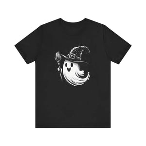 Spook-tacular Jersey Ghost Tee - Soft Cotton Halloween - Dipaliz - T-shirts