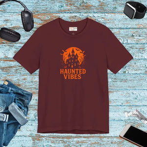 Spooky Season Tee - Haunted Vibes Unisex Graphic Shirt - Dipaliz - T-shirts