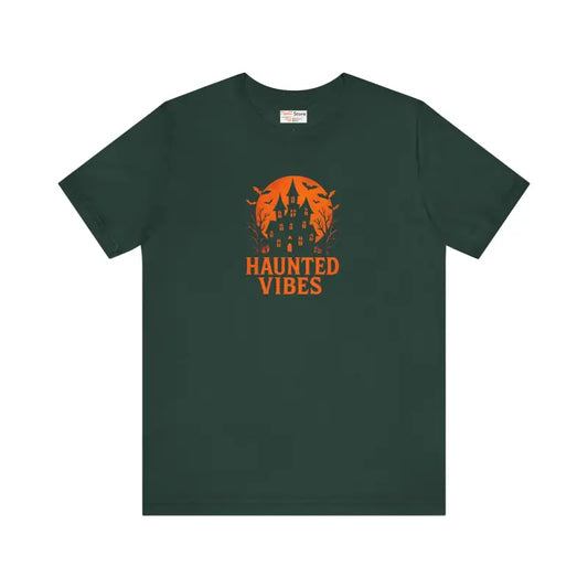 Haunted Vibes - Spooky Fall Staple | Dipaliz - Forest / s - T-shirts