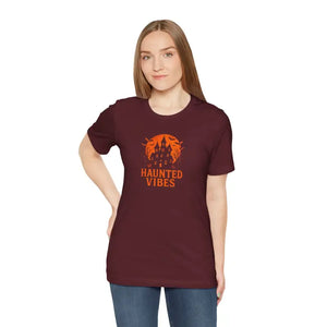 Spooky Season Tee - Haunted Vibes Unisex Graphic Shirt - Dipaliz - T-shirts