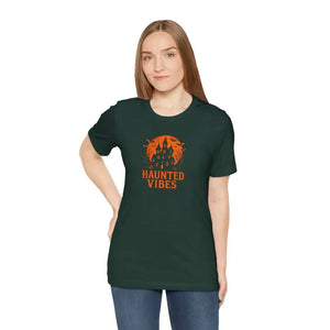 Spooky Season Tee - Haunted Vibes Unisex Graphic Shirt - Dipaliz - T-shirts