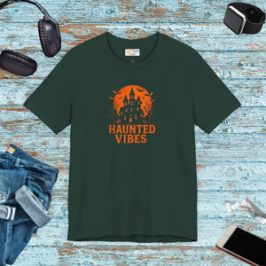 Spooky Season Tee - Haunted Vibes Unisex Graphic Shirt - Dipaliz - T-shirts