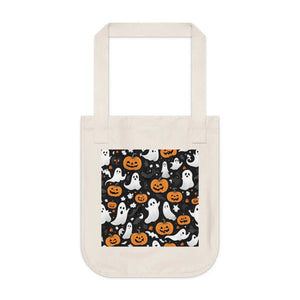 Eco-friendly Halloween Canvas Tote Jack o Lanterns - Dipaliz - Bags