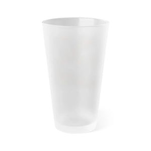 Frosted Pint Glass - Jack o Lanterns and Spooky Ghosts - Dipaliz - Beer Glasses