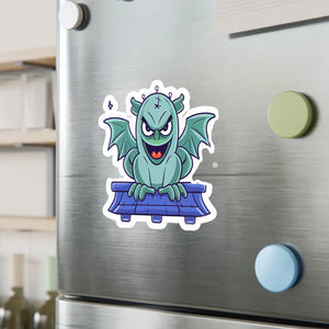 Spooky Halloween Monster Vinyl Decals - White - Dipaliz - Decorative Stickers