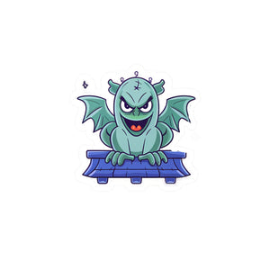 Spooky Halloween Monster Vinyl Decals - White - Dipaliz - Decorative Stickers