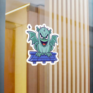 Spooky Halloween Monster Vinyl Decals - White - Dipaliz - Decorative Stickers