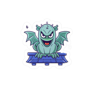 Spooky Halloween Monster Vinyl Decals - White - Dipaliz - Decorative Stickers
