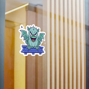 Spooky Halloween Monster Vinyl Decals - White - Dipaliz - Decorative Stickers