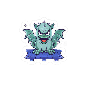 Spooky Halloween Monster Vinyl Decals - Eerie Fun Decor - Dipaliz - Decorative Stickers