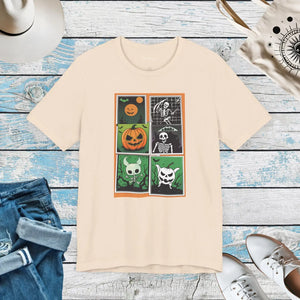 Soft Unisex Jersey Short Sleeve - Halloween Panel - Dipaliz - T-shirts