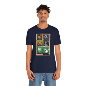 Halloween Panel Unisex Jersey Short Sleeve Tee - Dipaliz - T-shirts