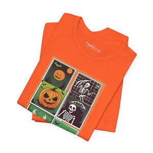 Halloween Panel Unisex Jersey Short Sleeve Tee - Dipaliz - T-shirts