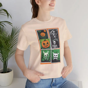 Soft Unisex Jersey Short Sleeve - Halloween Panel - Dipaliz - T-shirts