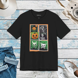 Soft Unisex Jersey Short Sleeve - Halloween Panel - Dipaliz - T-shirts