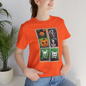 Halloween Panel Unisex Jersey Short Sleeve Tee - Dipaliz - T-shirts
