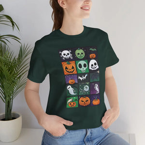 Spooky Halloween Unisex Jersey Short Sleeve Tee - Dipaliz - T-shirts