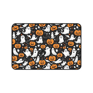 Spooky Halloween Pumpkins Desk Mat - Anti-slip Backing - Dipaliz - Workstation & Cubicle Accessories