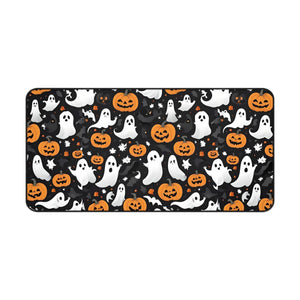 Spooky Halloween Pumpkins Desk Mat - Anti-slip Backing - Dipaliz - Workstation & Cubicle Accessories