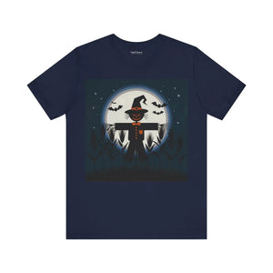 Soft Spooktacular Halloween Scarecrow Unisex Jersey Tee - Dipaliz - T-shirts