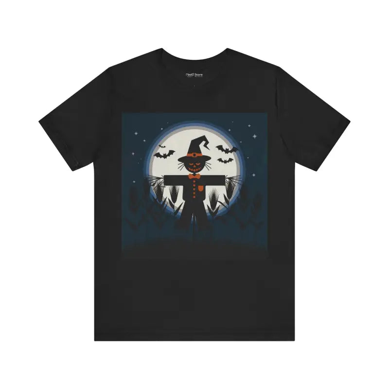 Halloween Scarecrow Unisex Jersey Tee - Spooky Style Awaits! - T-shirt