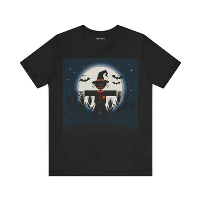 Halloween Scarecrow Unisex Jersey Tee - Spooky Style Awaits! - T-shirt