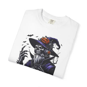 Comfort Colors Skeleton Witch Tee - Halloween Cotton - Dipaliz - T-shirts