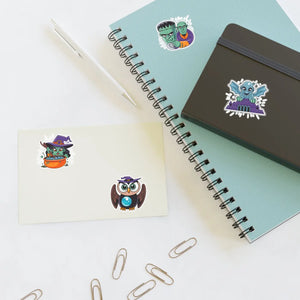 Spooky Halloween Sticker Sheets Vinyl Magic - Dipaliz - Decorative Stickers