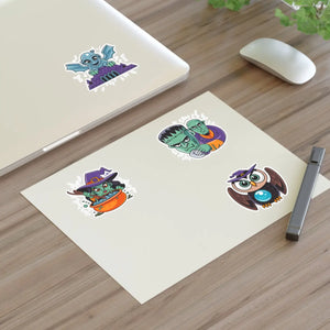 Spooky Halloween Sticker Sheets Vinyl Magic - Dipaliz - Decorative Stickers