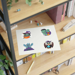 Spooky Halloween Sticker Sheets Vinyl Magic - Dipaliz - Decorative Stickers