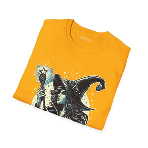 Halloween Witch Unisex Softstyle Tee - Unleash Magic - Dipaliz - T-shirts