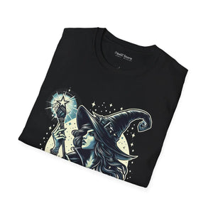 Halloween Witch Unisex Softstyle Tee - Unleash Magic - Dipaliz - T-shirts
