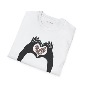 Heart Plant T-shirt - Ultimate Comfort Eco Design - Dipaliz - T-shirts