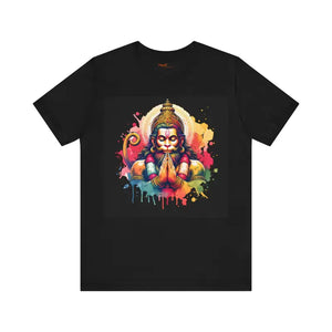 Lord Hanuman Tee Ultimate Comfort Jersey Short Sleeve - Dipaliz - T-shirts