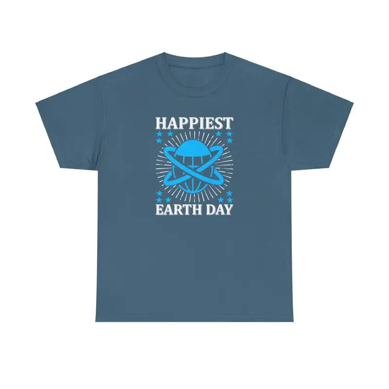 Unisex Earth Day Tee: Happiest Sustainable Cotton Classic - T-shirt