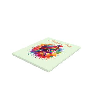 Vibrant Holi Greeting Card - White Envelopes - Dipaliz - & Note Cards