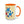 Vibrant Happy Molecule Accent Coffee Mug - Science Lover Gift - Dipaliz - Mugs