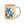 Vibrant Happy Molecule Accent Coffee Mug - Science Lover Gift - Dipaliz - Mugs