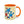 Vibrant Happy Molecule Accent Coffee Mug - Science Lover Gift - Dipaliz - Mugs