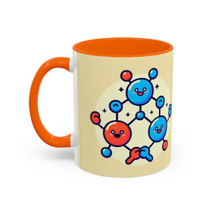 Mug - Happy Molecule Accent Coffee Science Lover Gift - Dipaliz