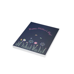 Happy Mother’s Day Floral Greeting Card, Pack of 1/10/30/50 - Cards