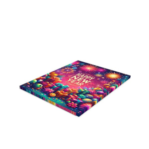 Stylish New Year Greeting Cards - Uncoated Cardstock - Dipaliz - Note