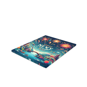 Stylish Year Greeting Cards - Uncoated Cardstock - Dipaliz - Business