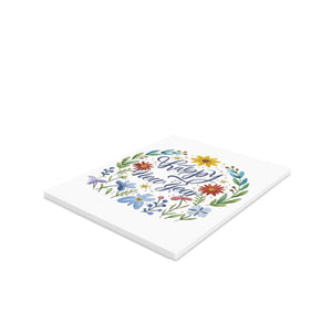 Vibrant Greeting Cards - Matching White Envelopes - Dipaliz - & Note