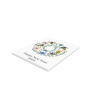 Chic Greeting Cards - Year Wishes and Envelopes - Dipaliz - & Note