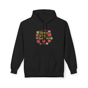 Cozy Fruit Wreath Graphic Pullover - Casual Cotton - Dipaliz - Hoodie